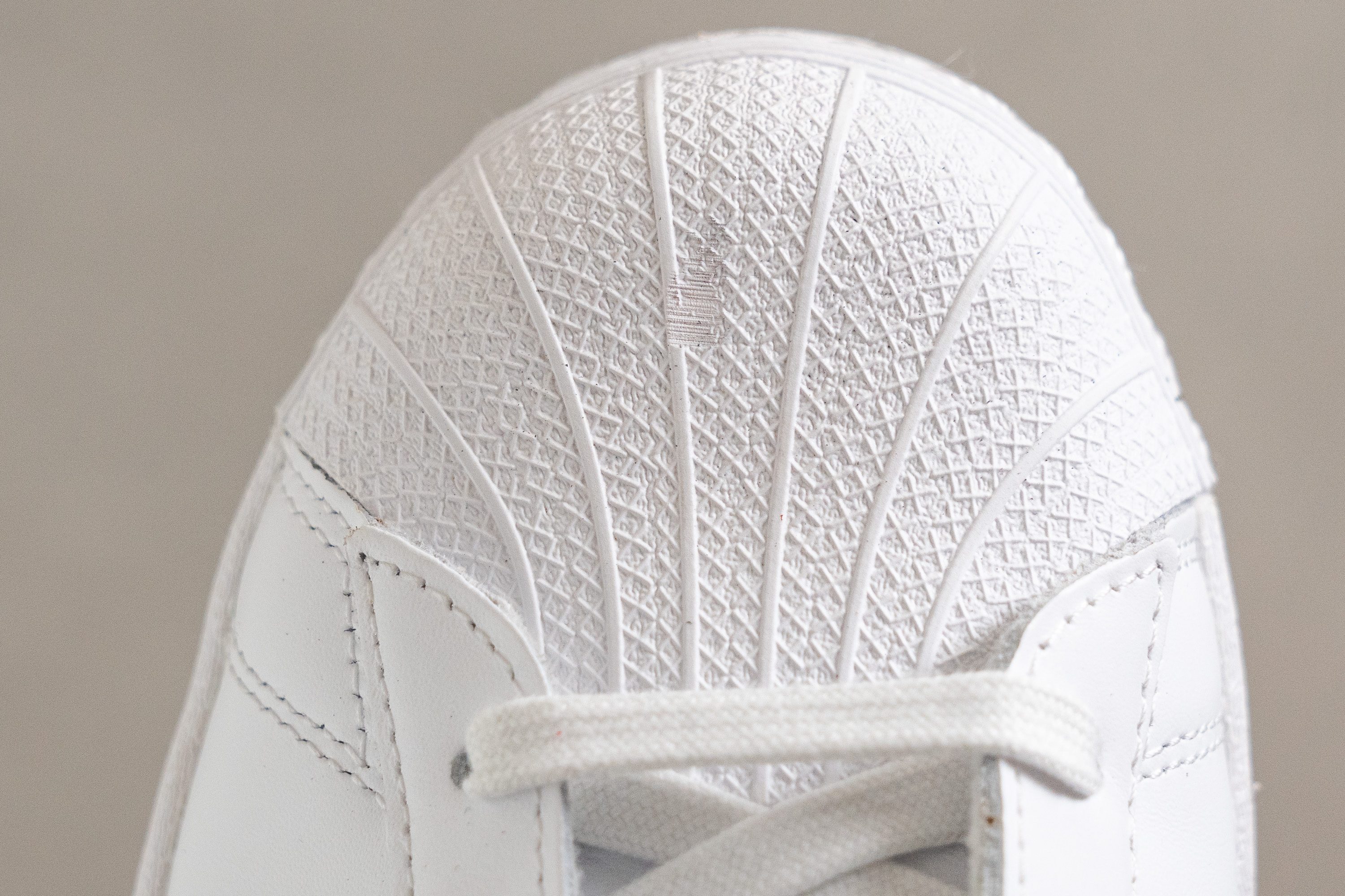 Adidas Superstar Toebox durability