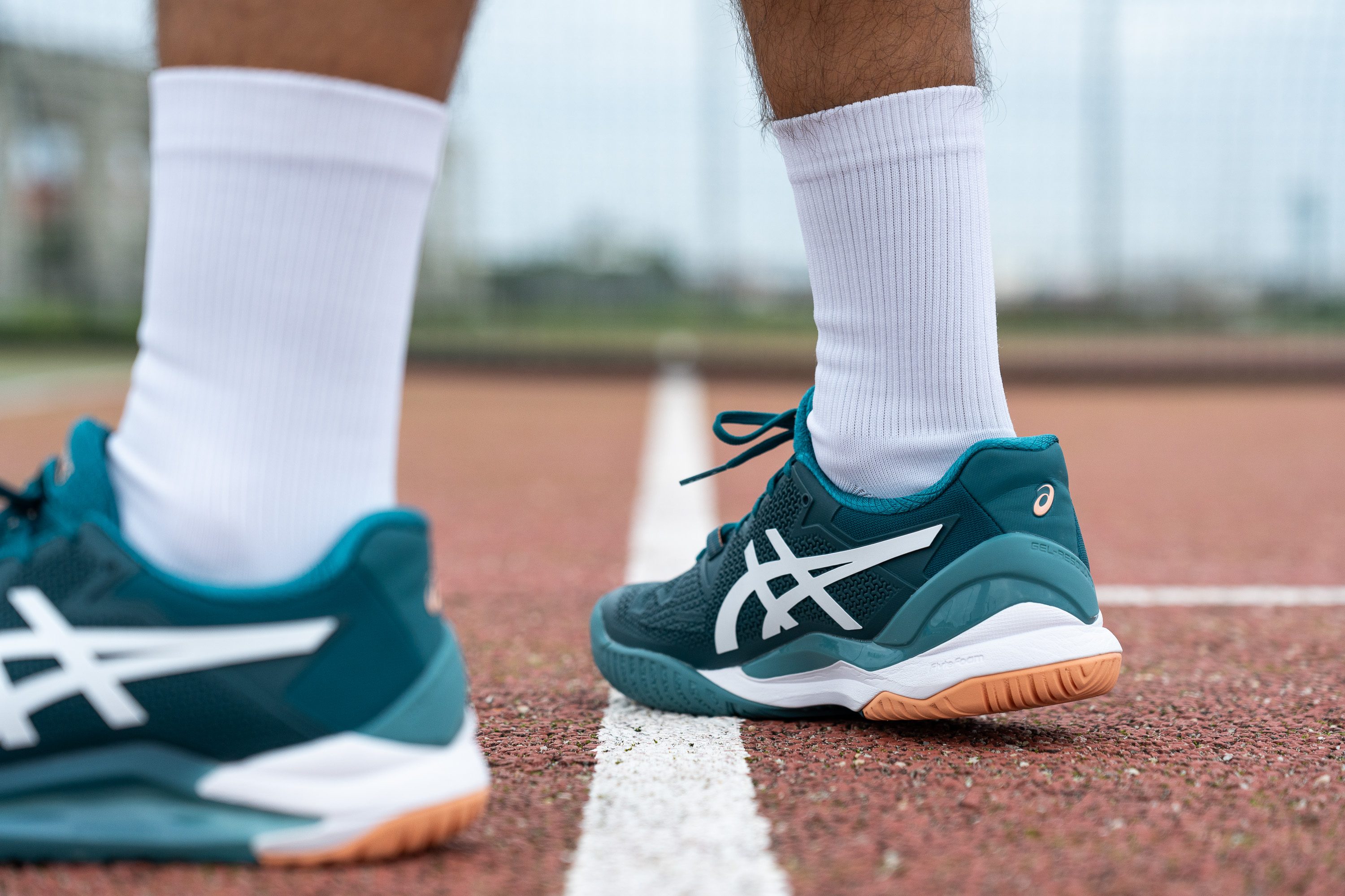 ASICS Gel Resolution 8 Heel tab