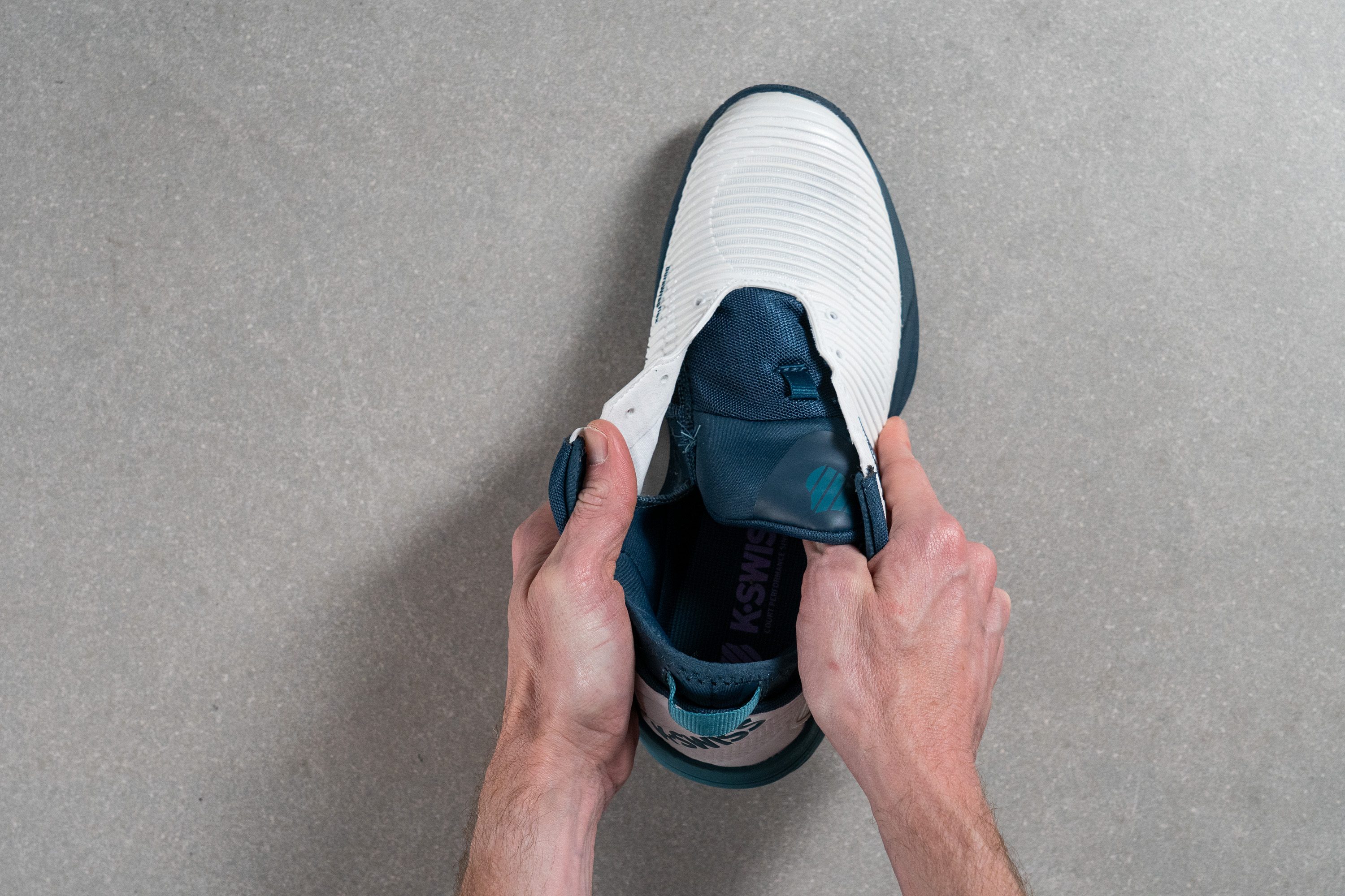 K-Swiss Hypercourt Supreme Tongue: gusset type