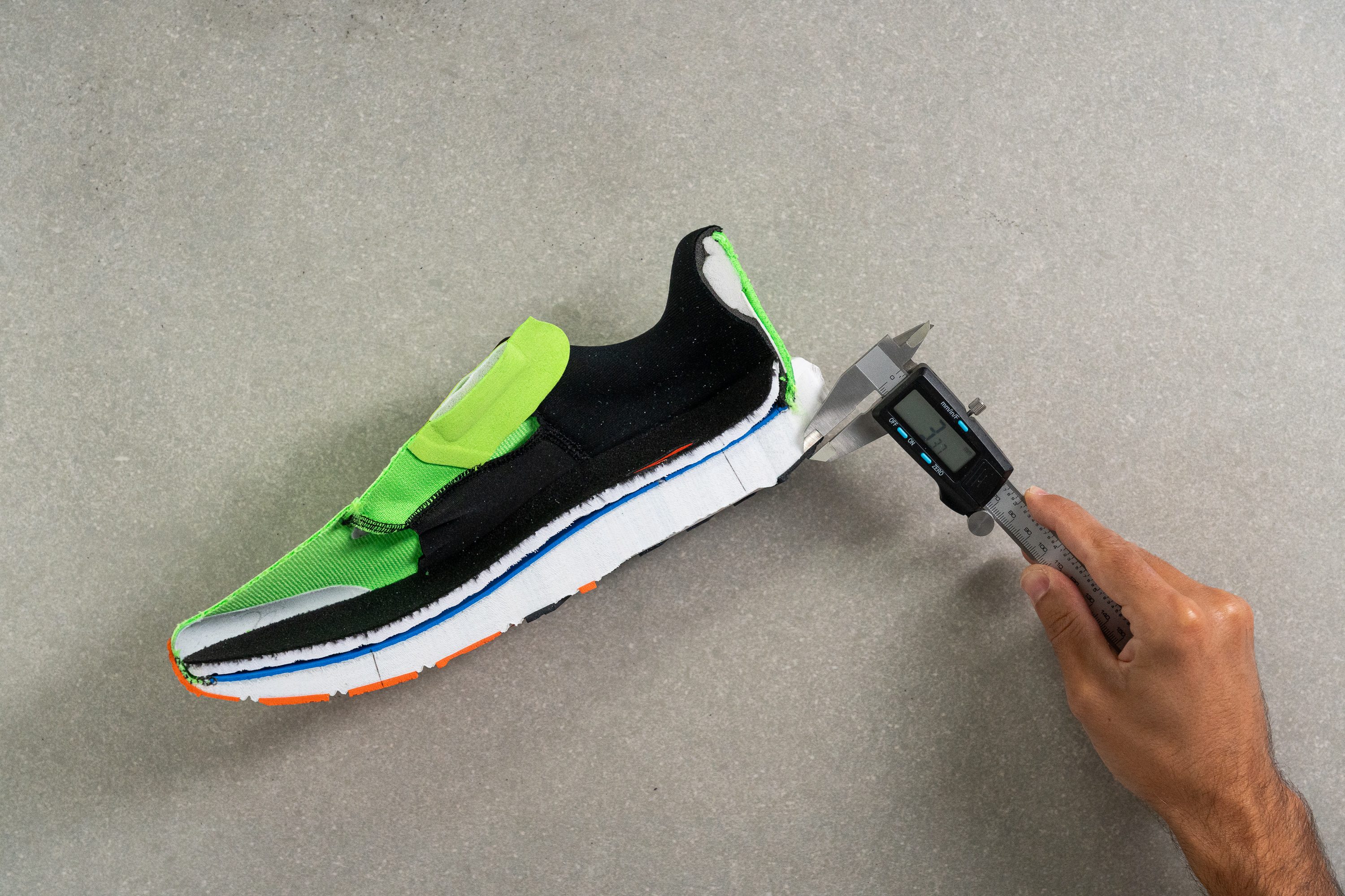 Brooks Launch 10 Outsole thickness
